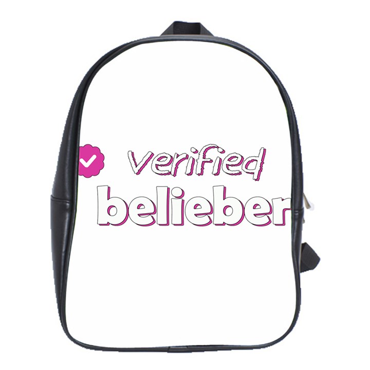 Verified Belieber School Bag (Large)