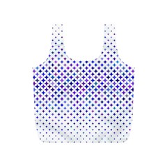 Star Curved Background Geometric Full Print Recycle Bags (s)  by BangZart