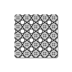 Line Stripe Curves Curved Seamless Square Magnet by BangZart