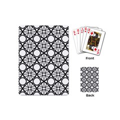 Line Stripe Curves Curved Seamless Playing Cards (mini) 