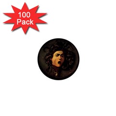 Medusa 1  Mini Buttons (100 Pack)  by Valentinaart