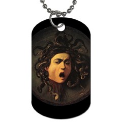 Medusa Dog Tag (two Sides) by Valentinaart