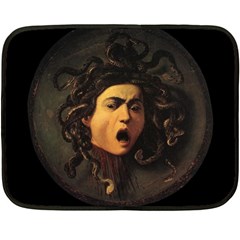 Medusa Fleece Blanket (mini) by Valentinaart