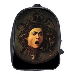 Medusa School Bag (xl) by Valentinaart