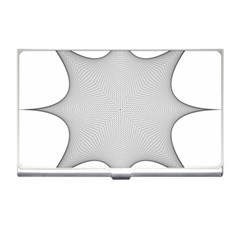 Star Grid Curved Curved Star Woven Business Card Holders by BangZart