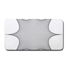 Star Grid Curved Curved Star Woven Medium Bar Mats by BangZart