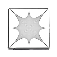 Star Grid Curved Curved Star Woven Memory Card Reader (square) by BangZart