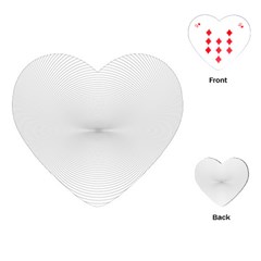 Background Line Motion Curve Playing Cards (heart)  by BangZart