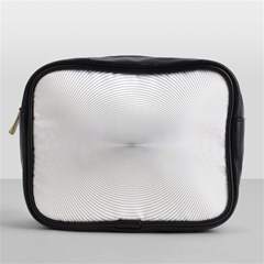 Background Line Motion Curve Mini Toiletries Bags by BangZart