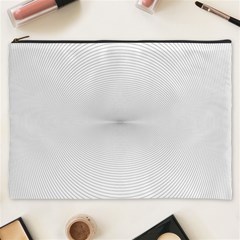 Background Line Motion Curve Cosmetic Bag (xxxl)  by BangZart