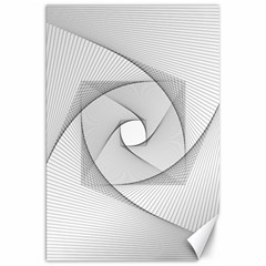 Rotation Rotated Spiral Swirl Canvas 20  X 30   by BangZart