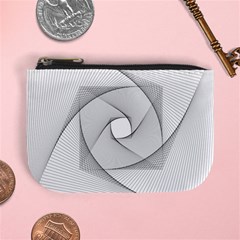 Rotation Rotated Spiral Swirl Mini Coin Purses