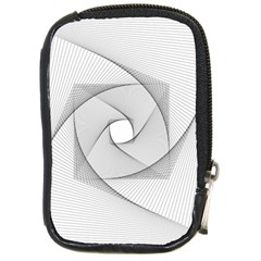 Rotation Rotated Spiral Swirl Compact Camera Cases by BangZart