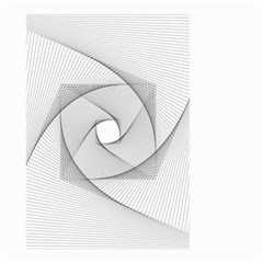 Rotation Rotated Spiral Swirl Small Garden Flag (Two Sides)