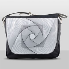 Rotation Rotated Spiral Swirl Messenger Bags