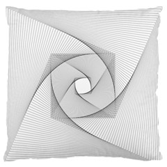 Rotation Rotated Spiral Swirl Standard Flano Cushion Case (two Sides) by BangZart