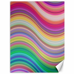 Wave Background Happy Design Canvas 36  X 48   by BangZart