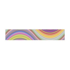 Wave Background Happy Design Flano Scarf (mini) by BangZart