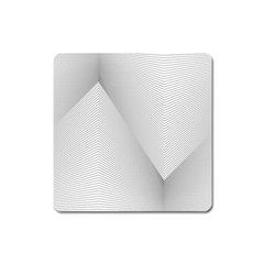 Background Pattern Stripe Square Magnet by BangZart