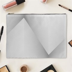 Background Pattern Stripe Cosmetic Bag (xl) by BangZart