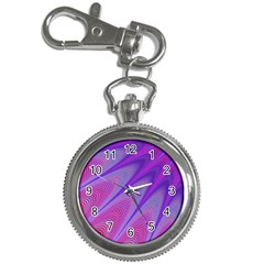 Purple Star Sun Sunshine Fractal Key Chain Watches by BangZart