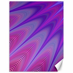 Purple Star Sun Sunshine Fractal Canvas 12  X 16   by BangZart