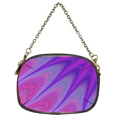 Purple Star Sun Sunshine Fractal Chain Purses (one Side)  by BangZart