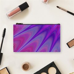 Purple Star Sun Sunshine Fractal Cosmetic Bag (small)  by BangZart