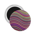 Wave Abstract Happy Background 2.25  Magnets Front