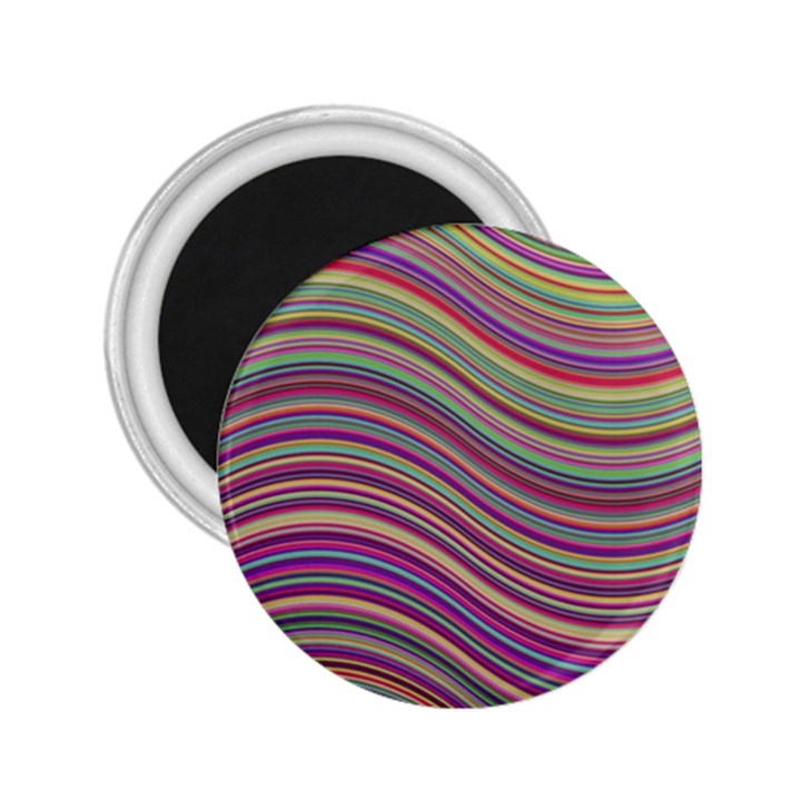 Wave Abstract Happy Background 2.25  Magnets