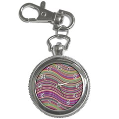 Wave Abstract Happy Background Key Chain Watches