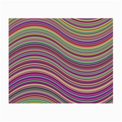 Wave Abstract Happy Background Small Glasses Cloth