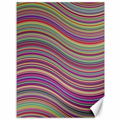 Wave Abstract Happy Background Canvas 36  X 48  