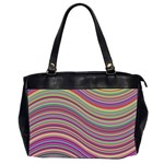 Wave Abstract Happy Background Office Handbags (2 Sides)  Front