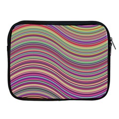 Wave Abstract Happy Background Apple Ipad 2/3/4 Zipper Cases