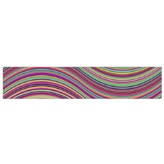 Wave Abstract Happy Background Small Flano Scarf