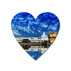 India Punjab Amritsar Sikh Heart Magnet