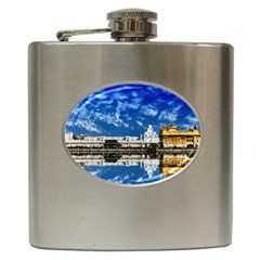 India Punjab Amritsar Sikh Hip Flask (6 Oz) by BangZart