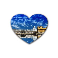 India Punjab Amritsar Sikh Heart Coaster (4 Pack) 