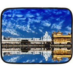 India Punjab Amritsar Sikh Double Sided Fleece Blanket (mini)  by BangZart