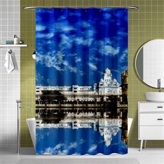 India Punjab Amritsar Sikh Shower Curtain 48  X 72  (small)  by BangZart