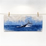 Whale Watercolor Sea Cosmetic Storage Cases Front