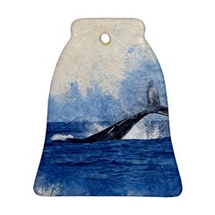 Whale Watercolor Sea Ornament (bell)