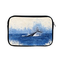 Whale Watercolor Sea Apple Ipad Mini Zipper Cases by BangZart