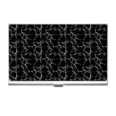 Black And White Textured Pattern Business Card Holders