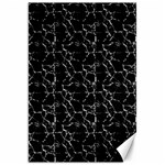 Black And White Textured Pattern Canvas 20  x 30   19.62 x28.9  Canvas - 1