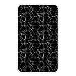 Black And White Textured Pattern Memory Card Reader Front