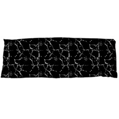 Black And White Textured Pattern Body Pillow Case (Dakimakura)