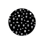 Panda pattern Rubber Coaster (Round)  Front