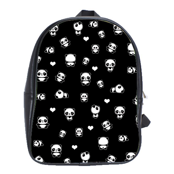 Panda pattern School Bag (Large)